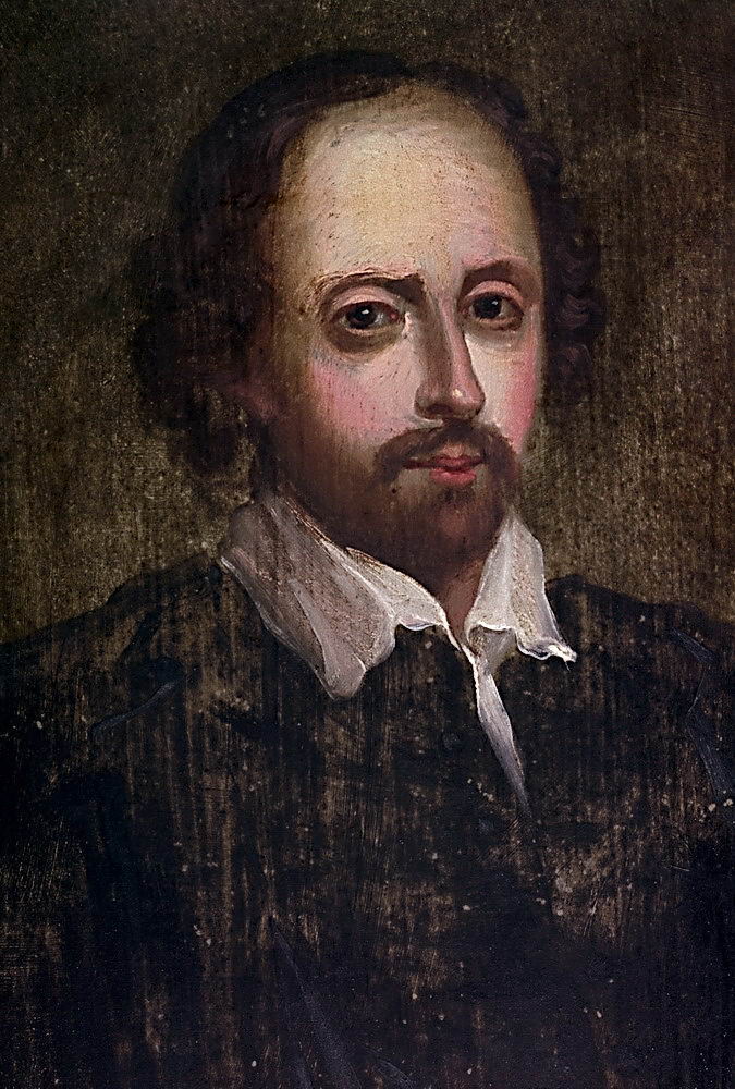Портрет У. Шекспира кисти неизвестного художника